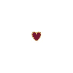 Stine A Petit Love Heart Burgundy 1181-02-Burgundy