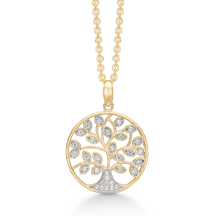 Støvring Design halskæde guld