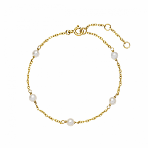 Lund Copenhagen 8 Kt. Armbånd Med Perler 3011158-33