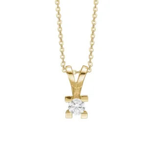 Aagaard - Eternity 8 kt vedhæng med diamant 1X0,05 ct