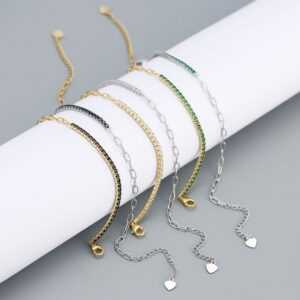 Donnatella armbånd forgyldt GRØN 102141