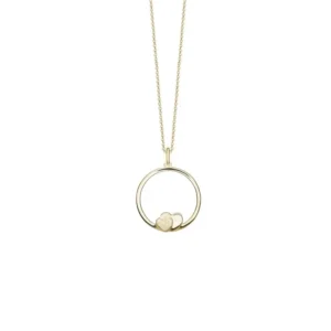 Aagaard halskæde med 8 kt. vedhæng 1680-G8-46-45