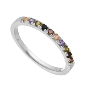 Aqua Dulce - Elena ring i sølv 4348