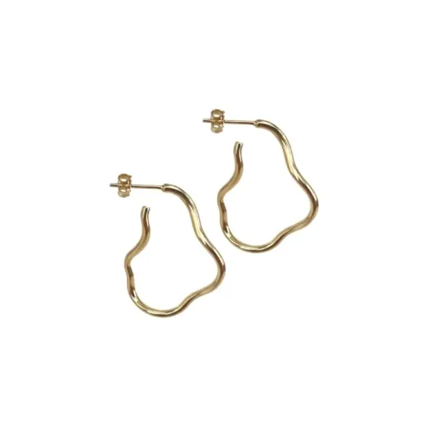 Aqua Dulce Curly Hoop 5718