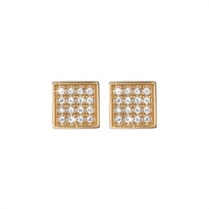 Christina øreringe forgyldt sølv