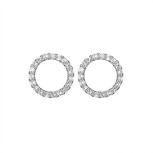 Christina - Sparkling Circle Øreringe