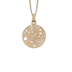 Christina vedhæng forgyldt sølv uden kæde