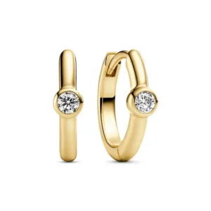 Sif Jakobs Sarzana Uno Creolo øreringe SJ-E2632-CZ-YG