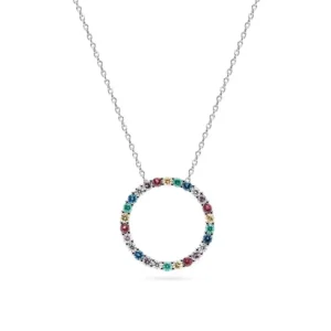 Sif Jakobs Halskæde Biella i sølv SJ-P3120-XCZ