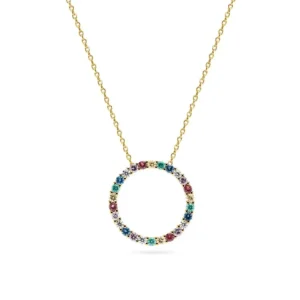 Sif Jakobs Biella halskæde i forgyldt  SJ-P3120-XCZ-YG