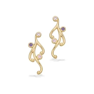 Scrouples øreringe 8kt. 124233