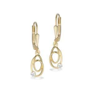 Scrouples øreringe 8kt. 124333