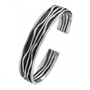 Raw-Oxi armring sølv