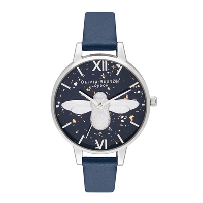 Olivia Burton 3D Bee Midnight OB16GD04