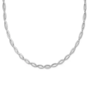 Randers Sølv Blank halskæde 506707