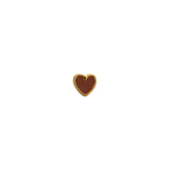 Stine A Petit Love Heart 1181-02-Mocha