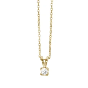 Aagaard Elya halskæde 8 Karat guld 0,10ct W/VS LG 1685-G8-2025-45