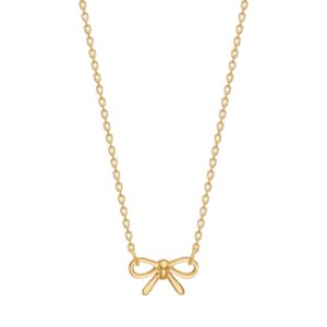 Forg. sølvvedhæng sløjfe