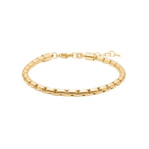 SON armbånd stål IP gold