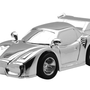 Forkromet sparebøsse racerbil