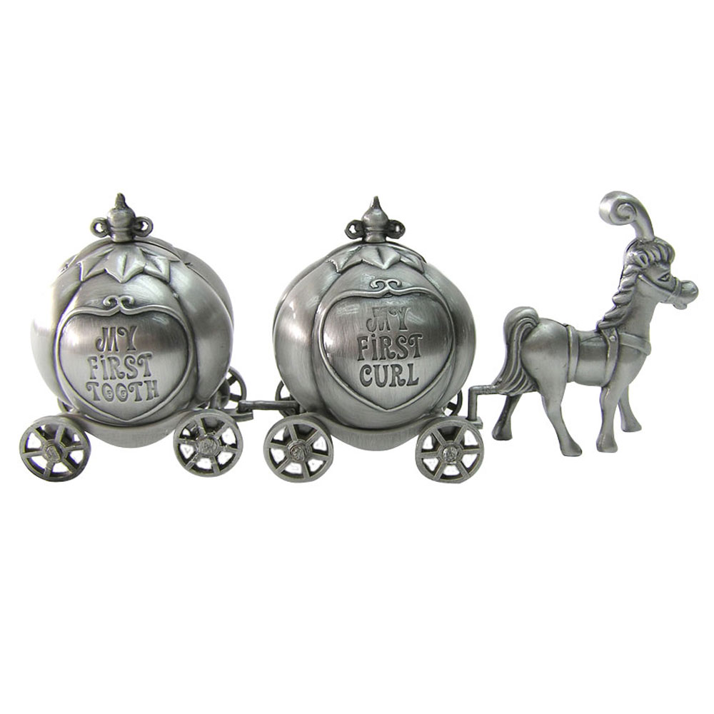 Fortinnet æske første tand/hårlok karet