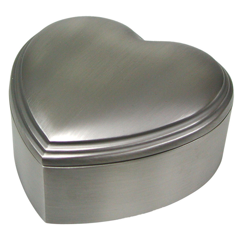 Fortinnet smykkeskrin 10x10 cm