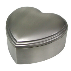 Fortinnet smykkeskrin 12x12 cm