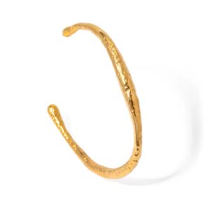 Armring vandfast forgyldt stål 163039