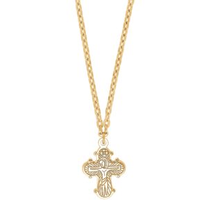 Siersbøl halskæde med dagmarkors 20251395900