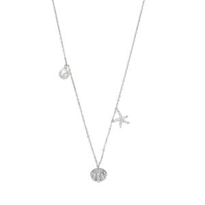 Rhd. sølv halskæde SELINANOR