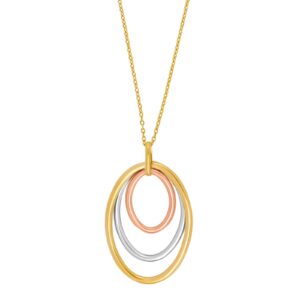 8kt. Guld vedhæng inkl. forg. kæde