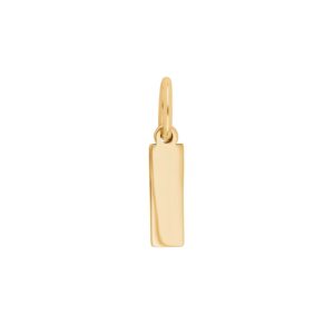 Forg. sølvvedhæng bogstav - I