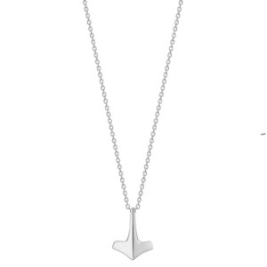 SON kæde stål med Thors hammer 50+5cm