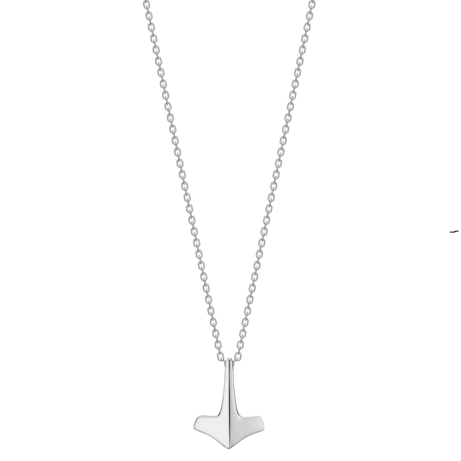 SON kæde stål med Thors hammer 50+5cm