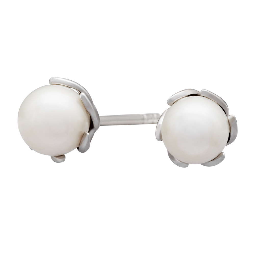 Rhod. sølvørestikker SWING m/FWP 6mm