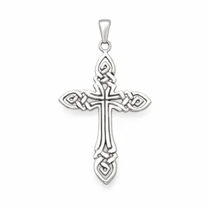 Donnatella stort vedhæng sølv celtisk kors 767-684