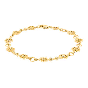 Forg. sølvarmbånd mat/blank