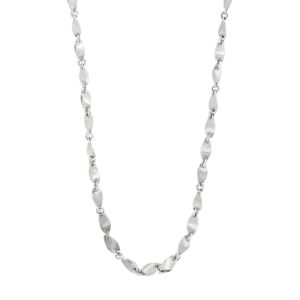Rhod. sølvhalskæde