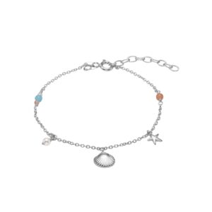 Rhd. sølv armbånd SEASIDE52