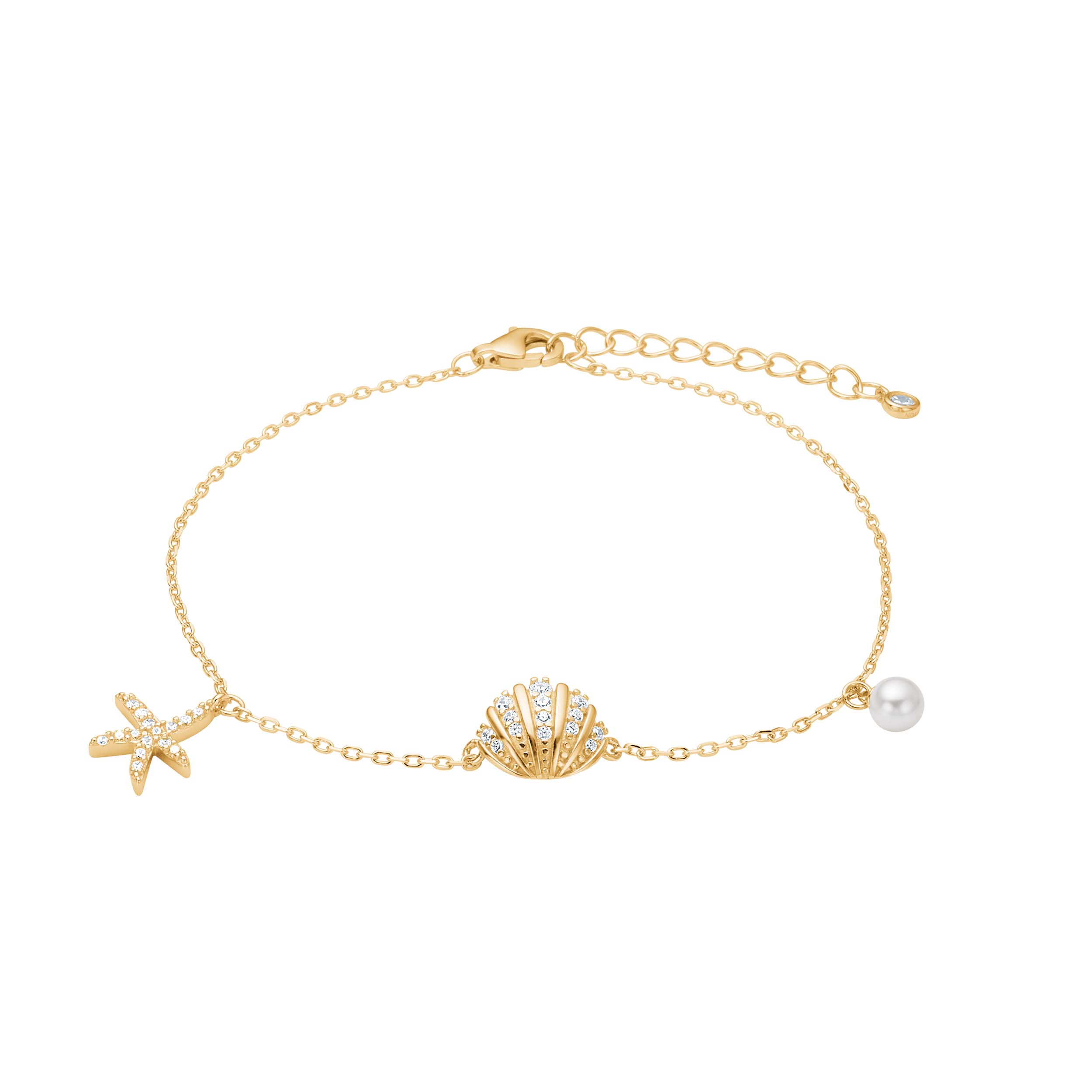 Forgyldt sølv armbånd SELINANOR