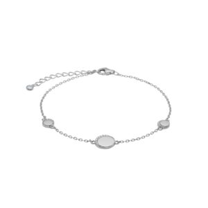 Rhd. sølv armbånd SARANOR