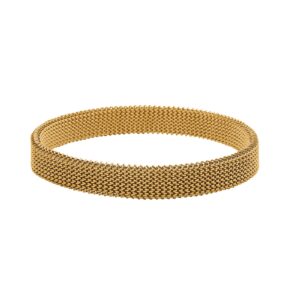 SON armbånd stål IP gold 21cm