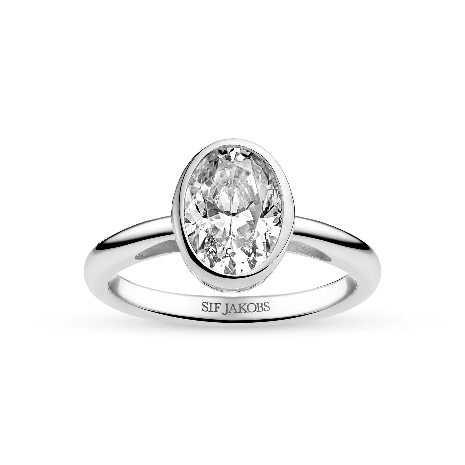 Sif Jakobs ring Sardinien ovale grande SJ-R2796-CZ