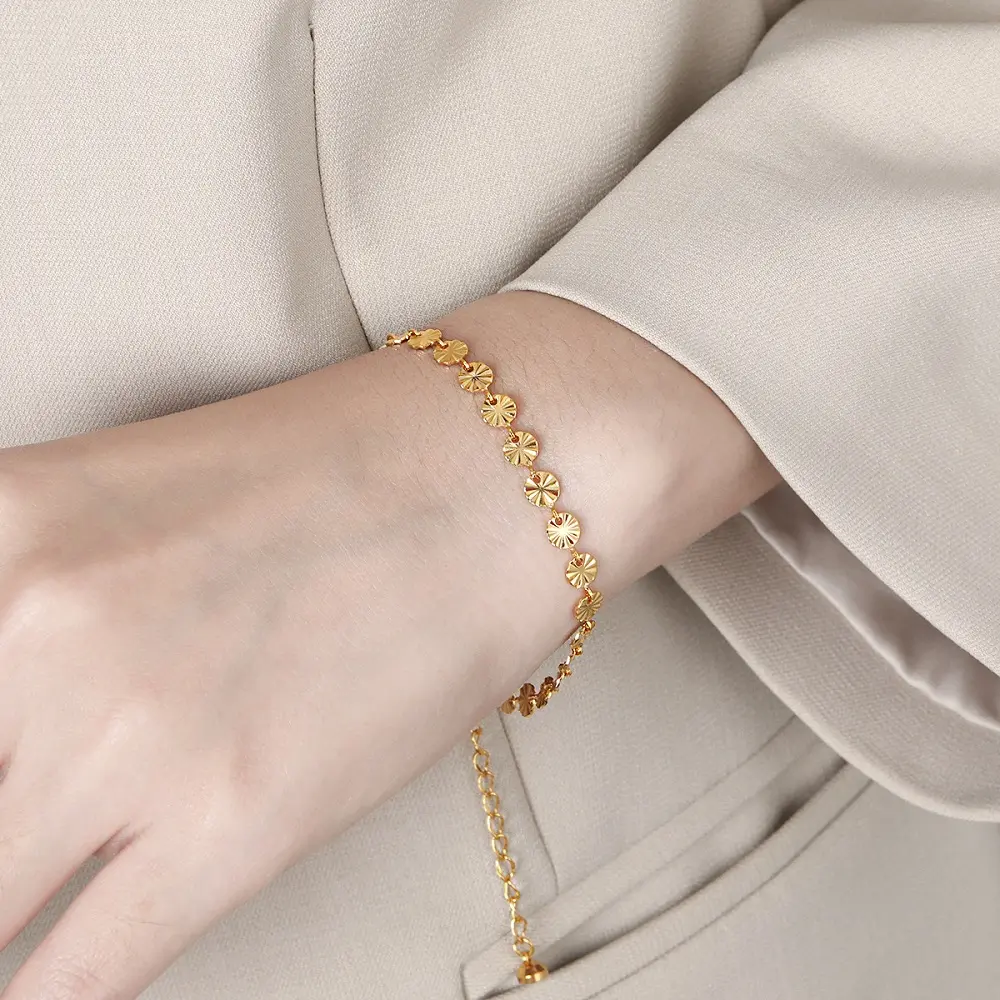 Lunea armbånd Sunset vandfast forgyldt stål 163048 - Billede 2